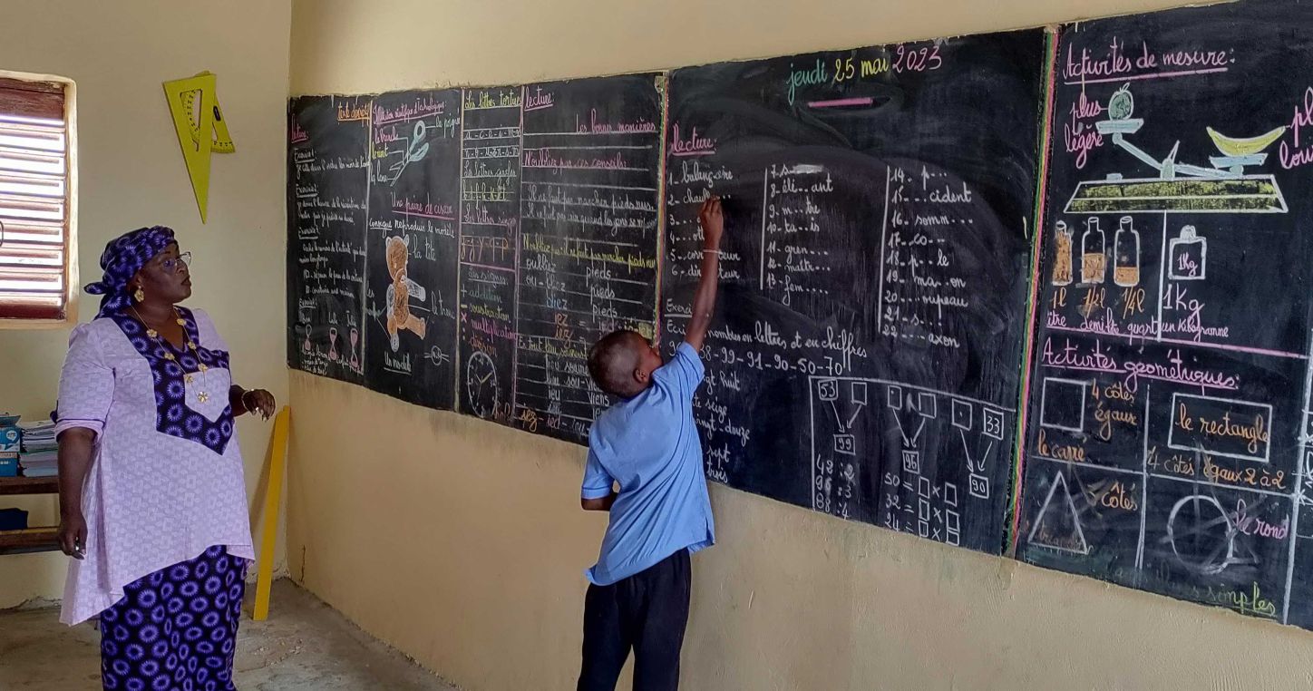 Classroom in Senegal