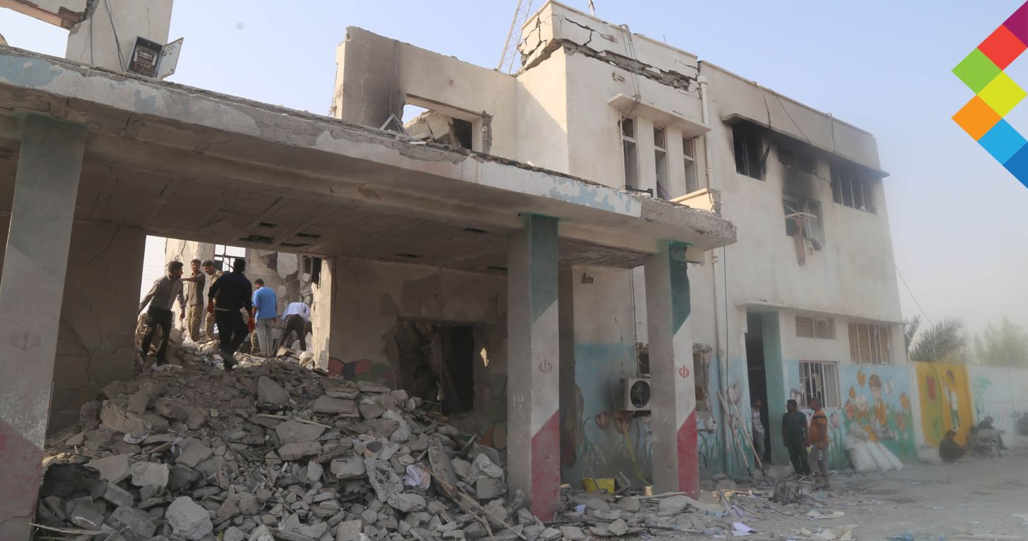 TEHRAN, March 1, 2026 (Xinhua) -- Rescuers and local residents try to save the wounded from debris at an attacked girls' elementary school in Minab, Iran's southern province of Hormozgan.