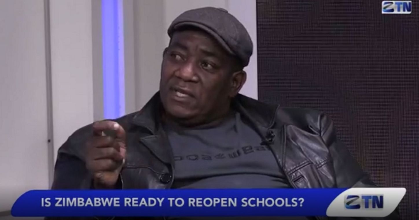 PTUZ General Secretary,Raymond Majongwe,  interviewed on teachers' 'incapacitation' by a TV channel in Zimbabwe.