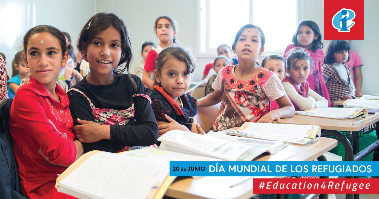 Niñas migrantes en la escuela, Jordán (Bernd von Jutrczenka/DPA/Reporters)