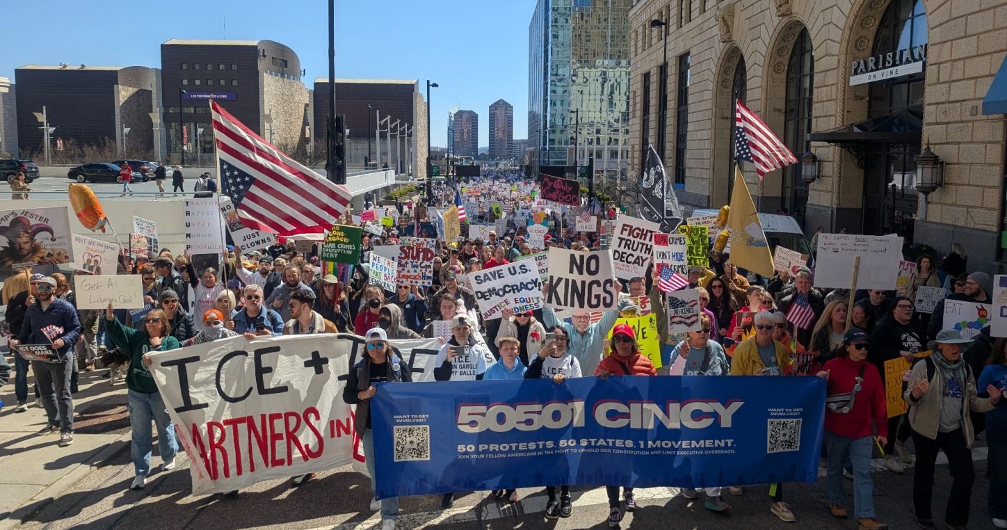 Educators join the biggest day of mass protest in U.S. history to raise their voice against the Trump Administration