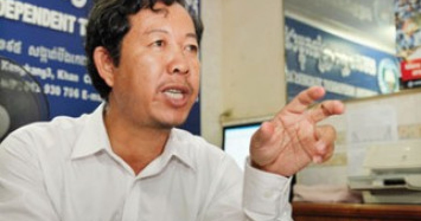 Rong Chhun, president of the Cambodian Confederation of Unions (CCU).
©thecambodiaherald.com