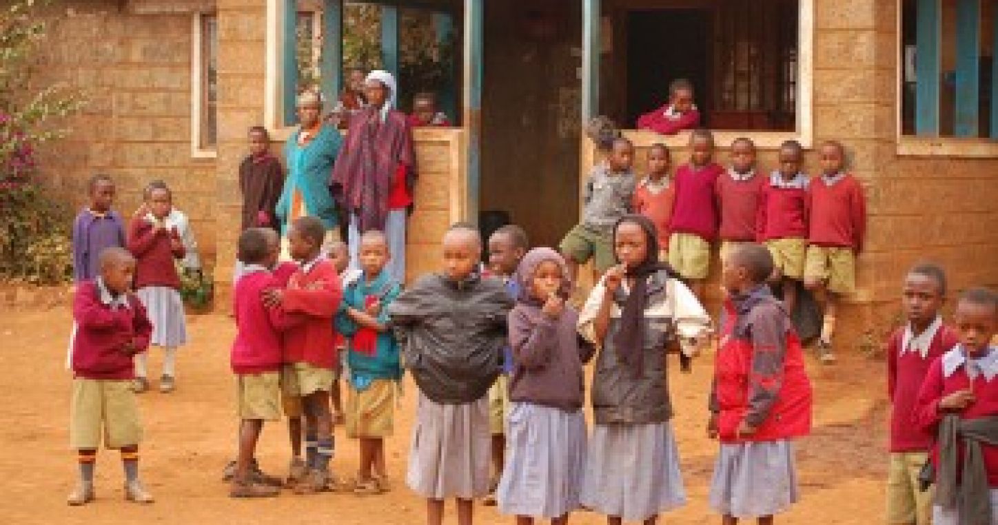 Ngeya Primary School, Maai Mahiu, Kenya. Image by teachandlearn via Twitter.