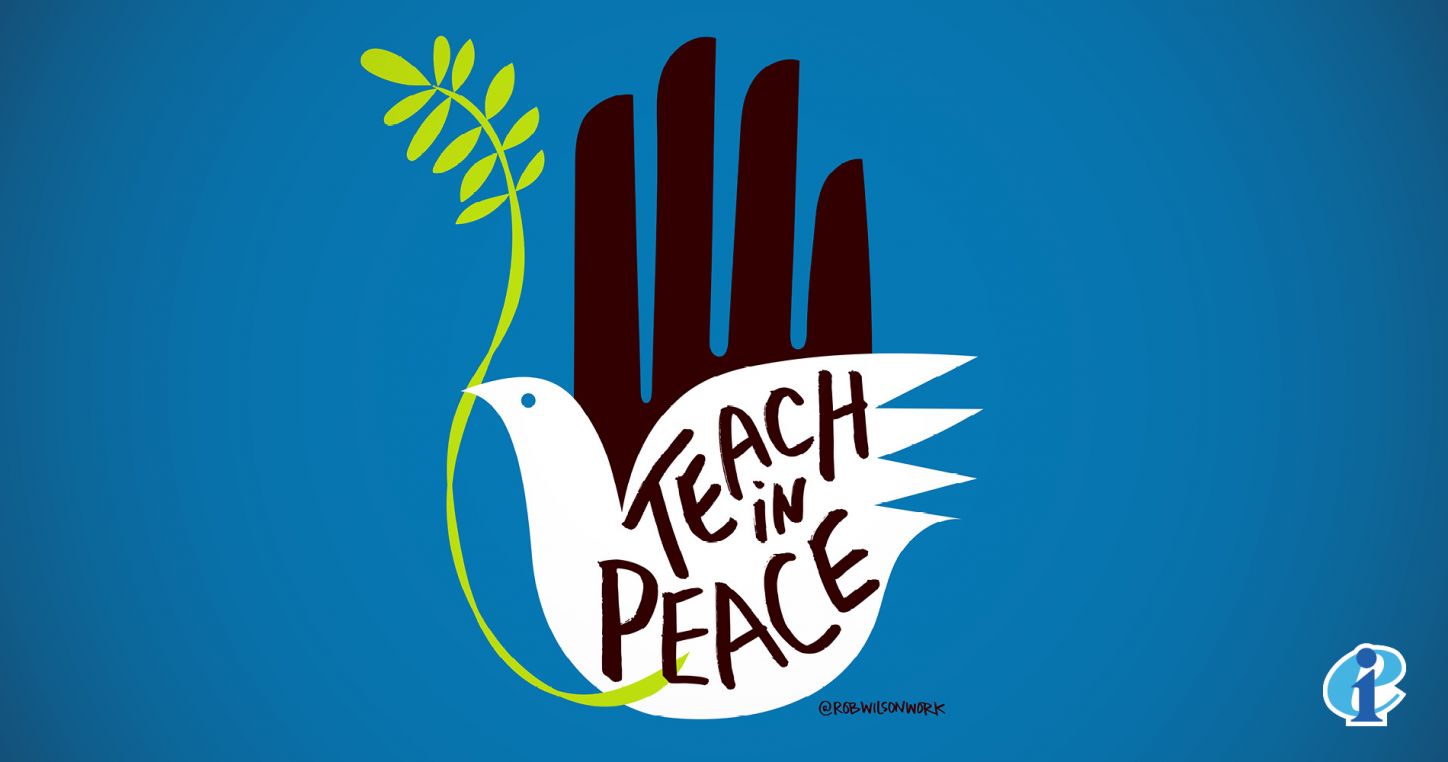 Teach in Peace (@robwilsonwork, 2018)